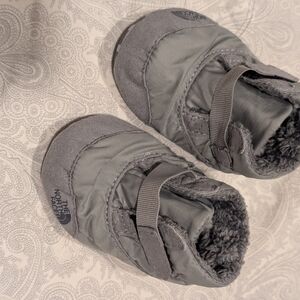 The North Face Gray Baby Booties Size 2